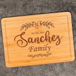 Custom Engraved Cutting Board for Couples