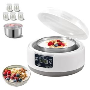 Ann Katy Automatic Digital Yogurt Maker with Jars