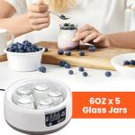 Ann Katy Automatic Digital Yogurt Maker with Jars