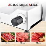 10-inch Electric Meat Slicer with Adjustable Thickness