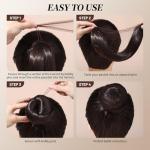 Teenitor Hair Bun Maker Kit - 4 Donut Shapers