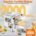 Automatic Electric Tortilla Maker with Non-Stick Coating