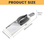 Handheld Mandoline Slicer with Adjustable Steel Blade