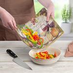 Flexible Decorative Cutting Board Mat for Kitchen