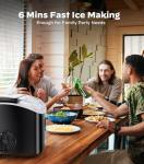 Silonn Portable Nugget Ice Maker for Home & Office