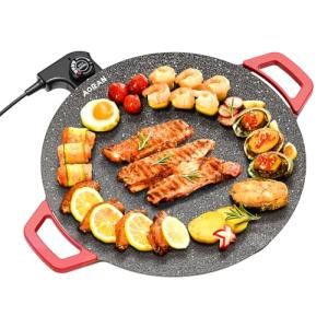 AORAN Electric Smokeless Indoor Grill & Griddle