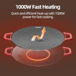 AORAN Electric Smokeless Indoor Grill & Griddle