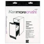 Heavy Duty Trash Compactor Bags - 60 Count