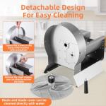 Electric Vegetable Slicer and Fruit Cutter Machine