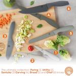 MasterChef 6-Piece Knife Block Set, Extra Sharp