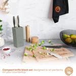 MasterChef 6-Piece Knife Block Set, Extra Sharp