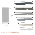 MasterChef 6-Piece Knife Block Set, Extra Sharp