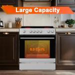 30" Stainless Steel Electric Range with Convection Oven
