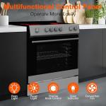 30" Stainless Steel Electric Range with Convection Oven