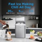 Midea 26lbs Portable Ice Maker - Fast & Easy