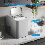 Midea 26lbs Portable Ice Maker - Fast & Easy