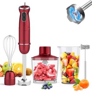 5-in-1 Immersion Blender with Accessories
