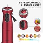 5-in-1 Immersion Blender with Accessories
