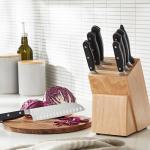 Amazon Basics 9-Piece Stainless Steel Knife Set
