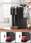 COWSAR Single Serve Coffee Maker with 5 Brew Sizes