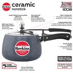 Hawkins 3L Nonstick Ceramic Pressure Cooker