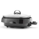 Aroma 3-in-1 Indoor Grillet Grill, Black