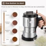 Moongiantgo 250W Electric Coffee and Spice Grinder