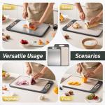 Stainless Steel Cutting Board Set - 2 Pack