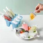 Silicone Popsicle Molds – 6 Pack, BPA Free