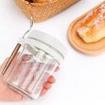 Overnight Oats Jars with Lid and Spoon - 2 Pack