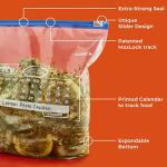 Hefty Slider Gallon Freezer Bags, 25 Count