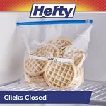 Hefty Slider Gallon Freezer Bags, 25 Count