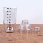 Plastic Cocktail Shaker and Drink Mixer Cup