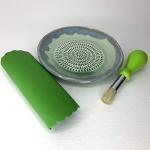 BonCera 4-Piece Premium Ceramic Garlic Grater Set