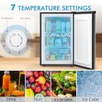 COWSAR Compact 3.0 Cu.Ft Upright Freezer