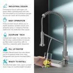 KRAUS Bolden Pull Down Water Filter Faucet