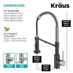 KRAUS Bolden Pull Down Water Filter Faucet