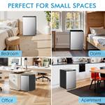COWSAR Compact 3.0 Cu.Ft Upright Freezer