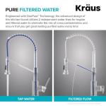 KRAUS Bolden Pull Down Water Filter Faucet