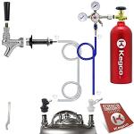 Kegco Homebrew Kegerator Single Faucet Kit