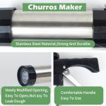 Churro Maker with Discs, Nozzles, and Accessories