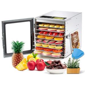 8-Tray Food Dehydrator for Meat and Snacks