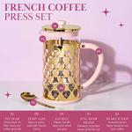 Paris Hilton Pink French Press Coffee Maker Set