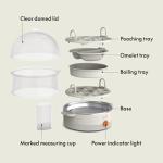 Bella Electric Egg Cooker for Poached and Boiled Eggs