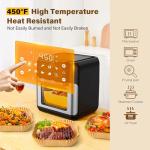 125 Pcs 8-Inch Disposable Air Fryer Liners