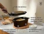 KooK Enameled Cast Iron Dutch Oven for Bread