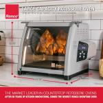 Ronco Platinum Series Rotisserie Oven with Digital Display