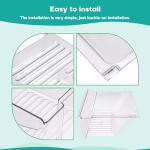 HECASA Crisper Pan Drawer for Frigidaire Refrigerators