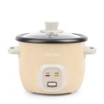 Aroma Mini Rice Cooker, 2-Cup Capacity, Milk Tea