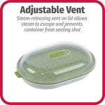 GoodCook Everyday Microwave Vegetable & Fish Steamer